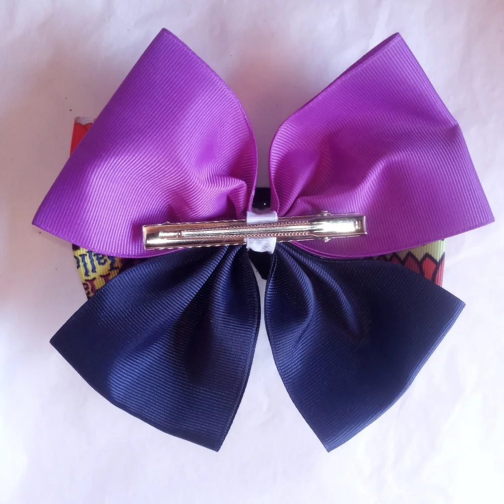 Halloween girls bow handmade ( box Home )